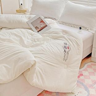 南通原棉A类针被织芯棉大豆被秋加厚酒店子冬被春无品牌 被学生被