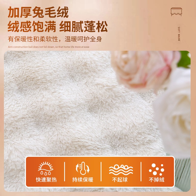 烤火桌子罩冬季麻将机烤火罩方桌正方形加厚烤火炉桌罩电炉罩