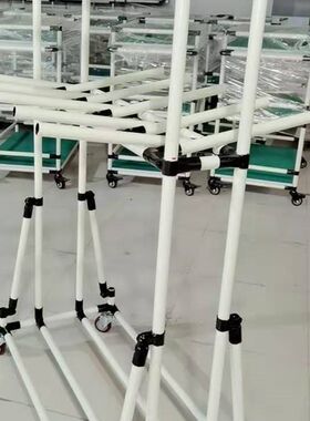 厂家线束分隔架 段子线架 汽车周转挂线架线棒货架精益管接头配件