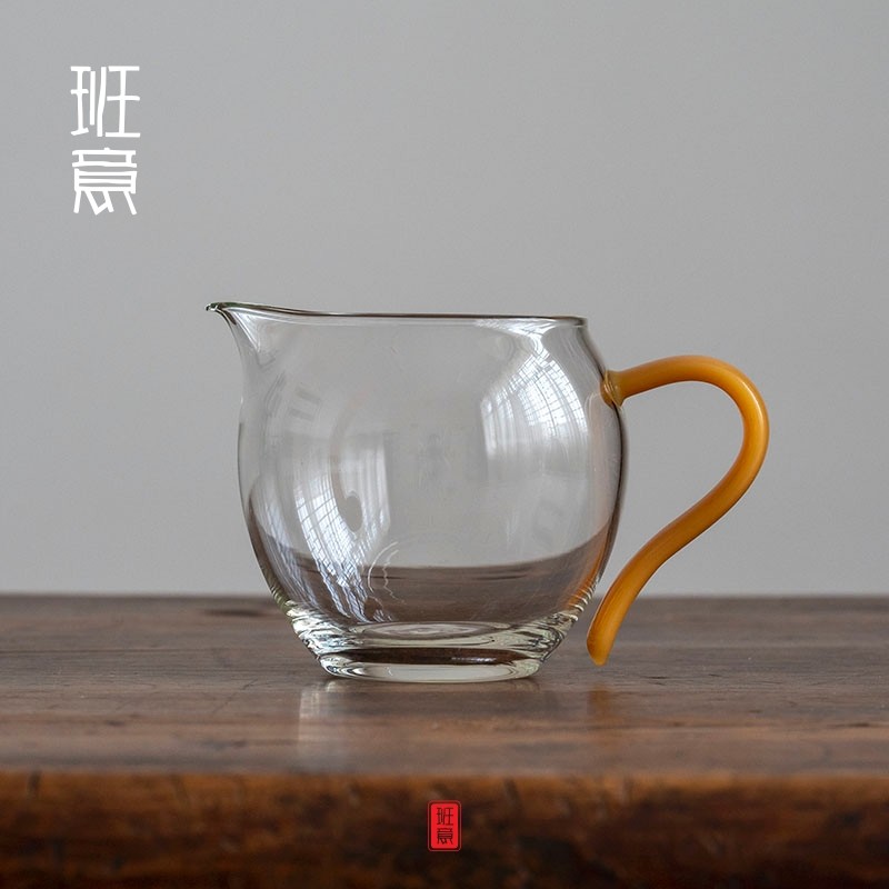 班意 公道杯 茶海 公杯 分茶器 分茶杯匀杯纯手工高硼硅耐热玻璃图片