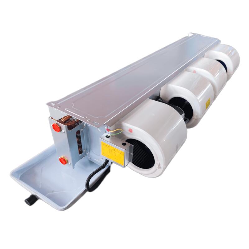 静音风机盘管卧式暗装家用中央空调水冷暖BS塑料风轮井水空气能