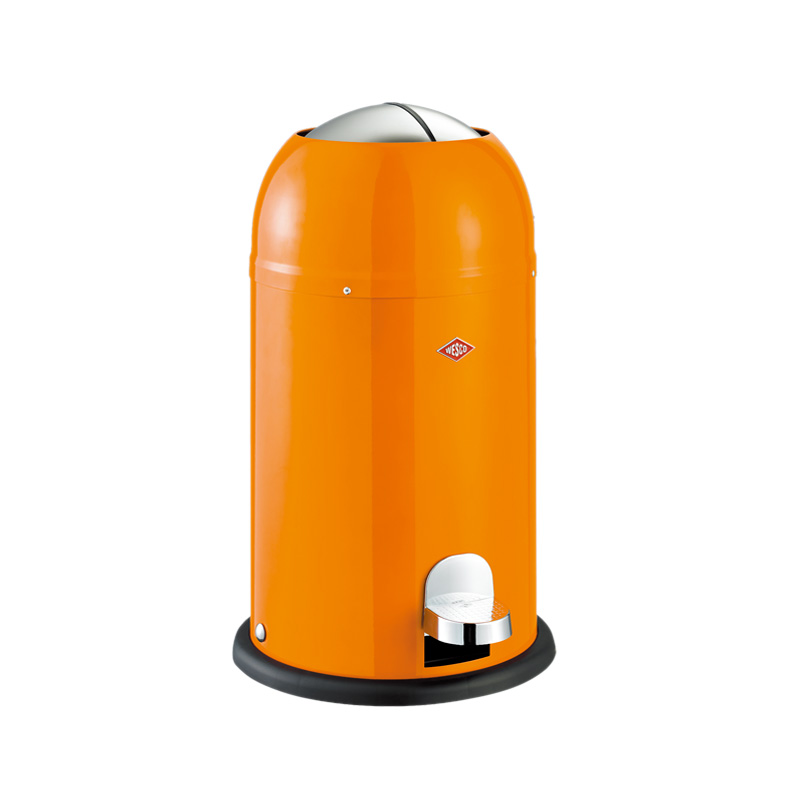 德国WESCO威士克骑士桶不锈钢垃圾桶脚踏创意垃圾筒欧式家用L33