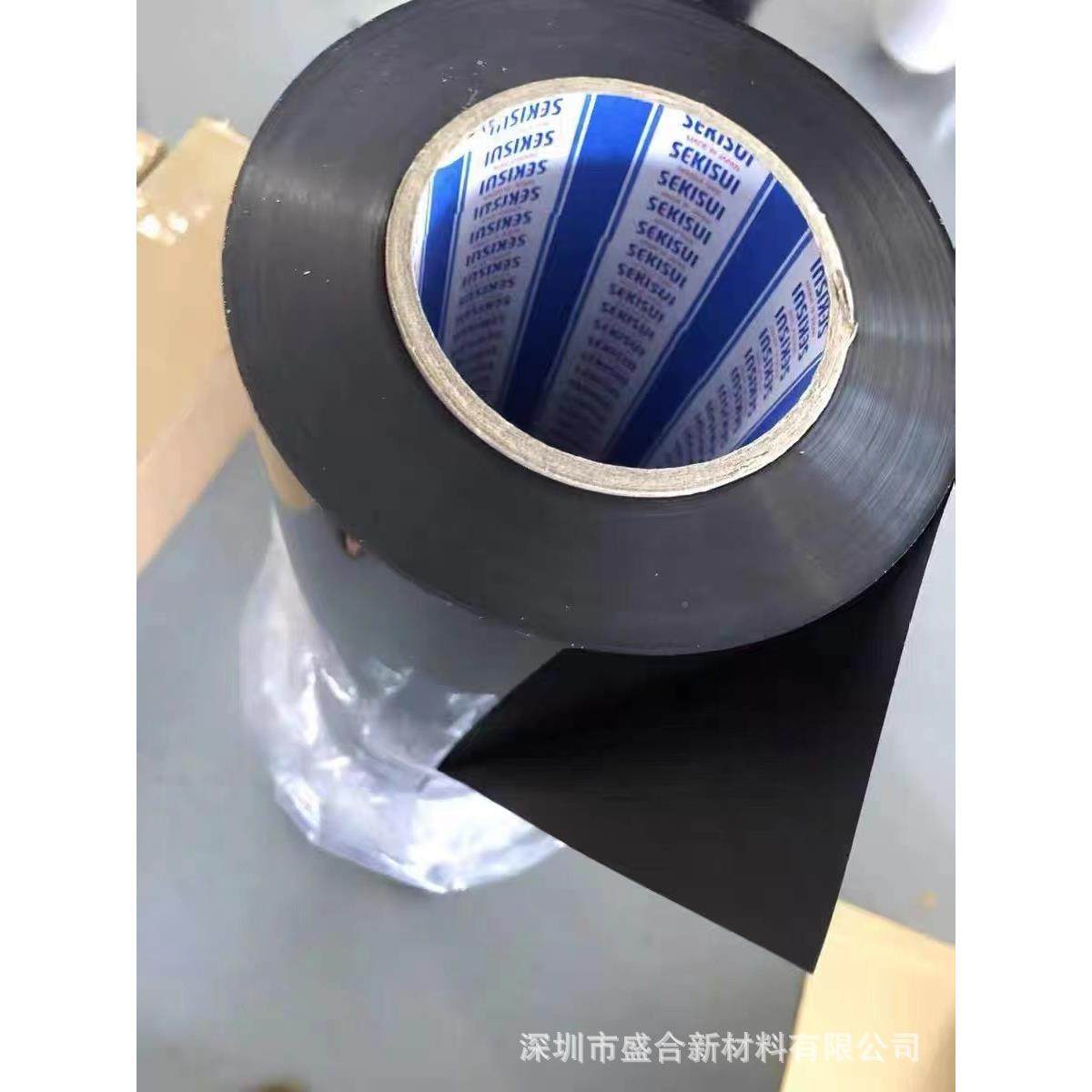 现积水3808货水3808B面H积/3808BS黑黑遮蔽粘单面/双胶耐高温高可