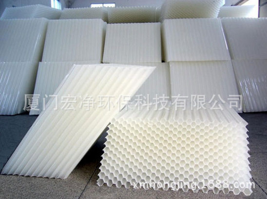 六角蜂窝斜管 蜂窝斜管填料 咨询厦门宏净环保科技有限公司好口碑
