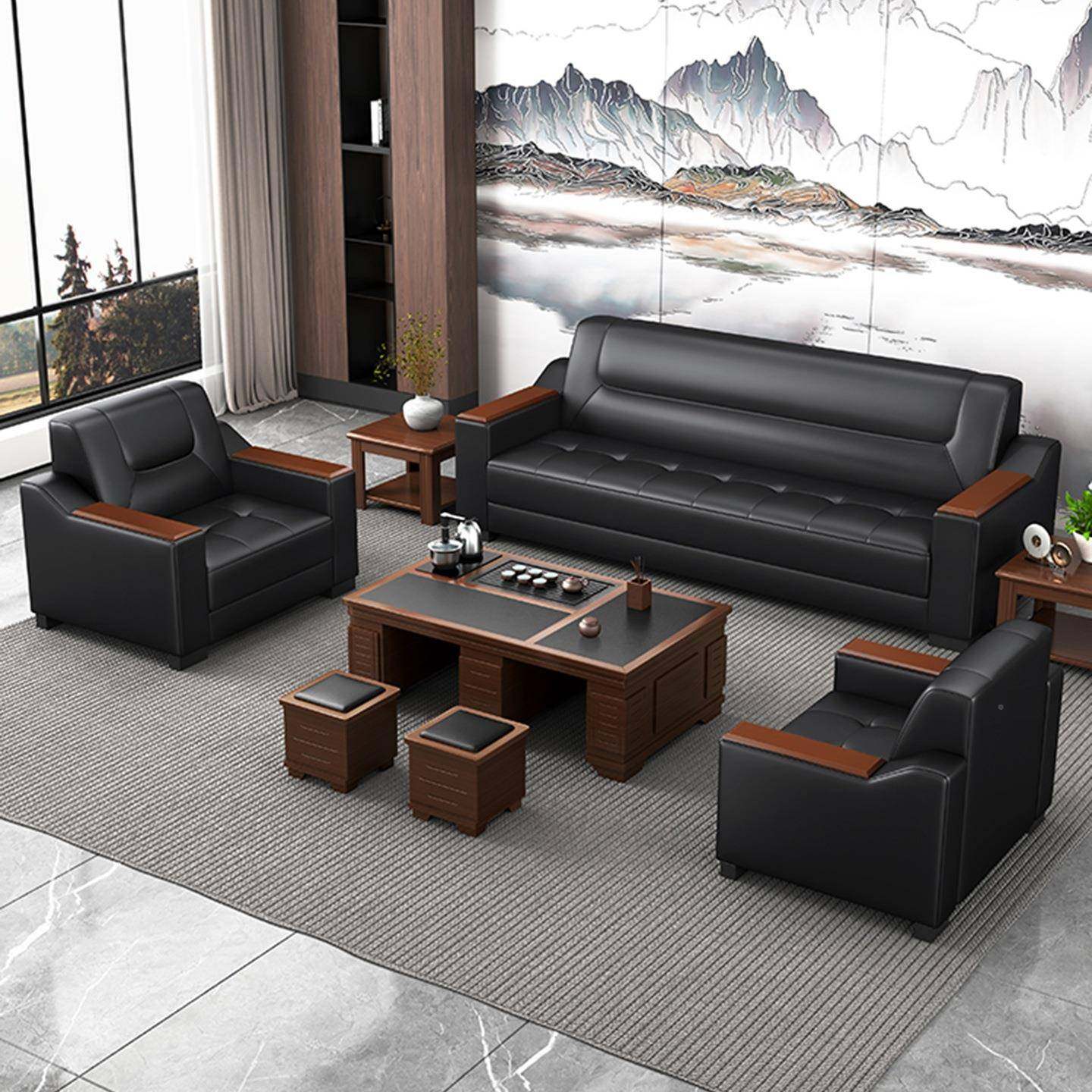 办公发商约务简三位沙接待会客休息区YJA办人公室沙发茶几组合,电子元器件市场,其它元器件,淘宝优惠券,粉丝福利购,淘宝优惠卷