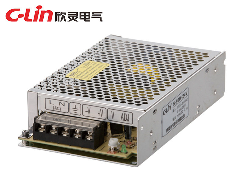 欣灵 S-60W (DC5V、DC12V、DC24V单选一) 单组输出通用型开关电源