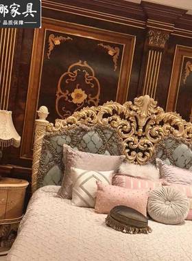 华欧式床1大户型别35740墅卧主室家具卧.8米双人床公主床布艺奢床