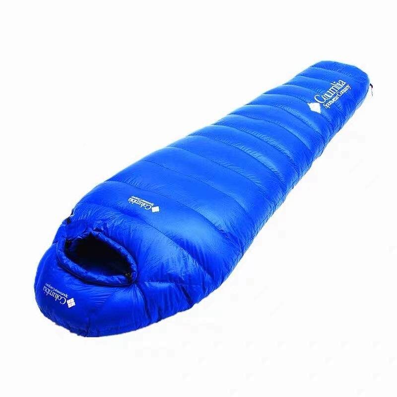 户外露营羽暖绒鹅QJc6c2HP睡袋零下30度绒成人超轻加厚防寒便携保