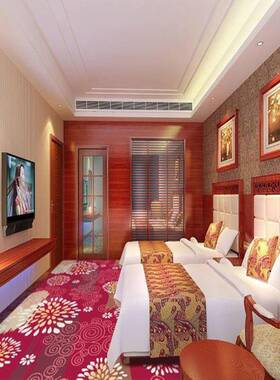 清涤纶尼龙印高花地展厅客厅卧铺室茶几地毯工程酒TJI宾馆店满地