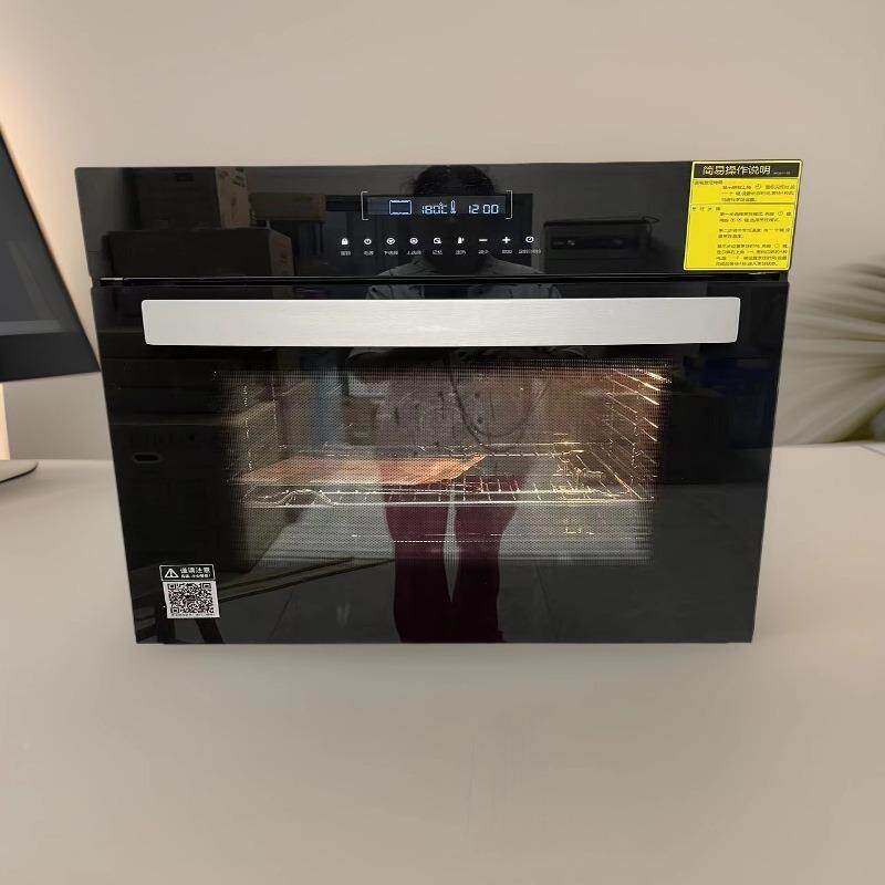 58升机式械款家箱烤嵌入大容量用商66401用电烤箱全自动烘培机