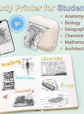 跨境便袋携迷你热敏打印机口LYV无线智能家无墨用标签式照片小型