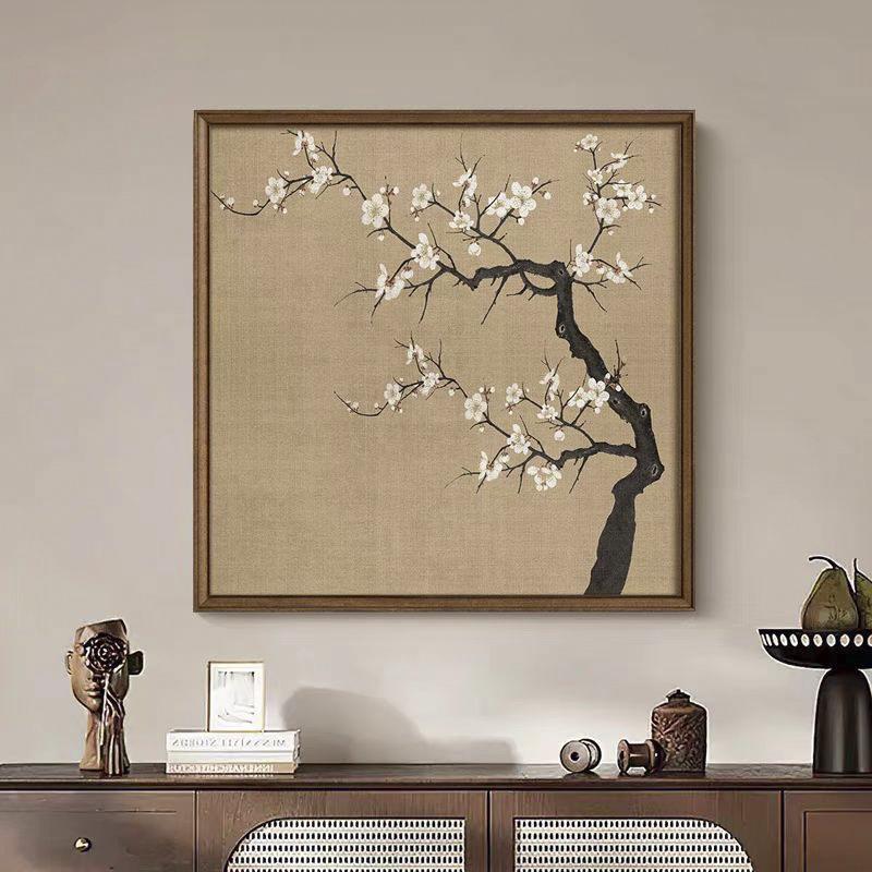 《梅香》式中式风客厅法装饰画新中复古国中古风入户玄关卧CDB室