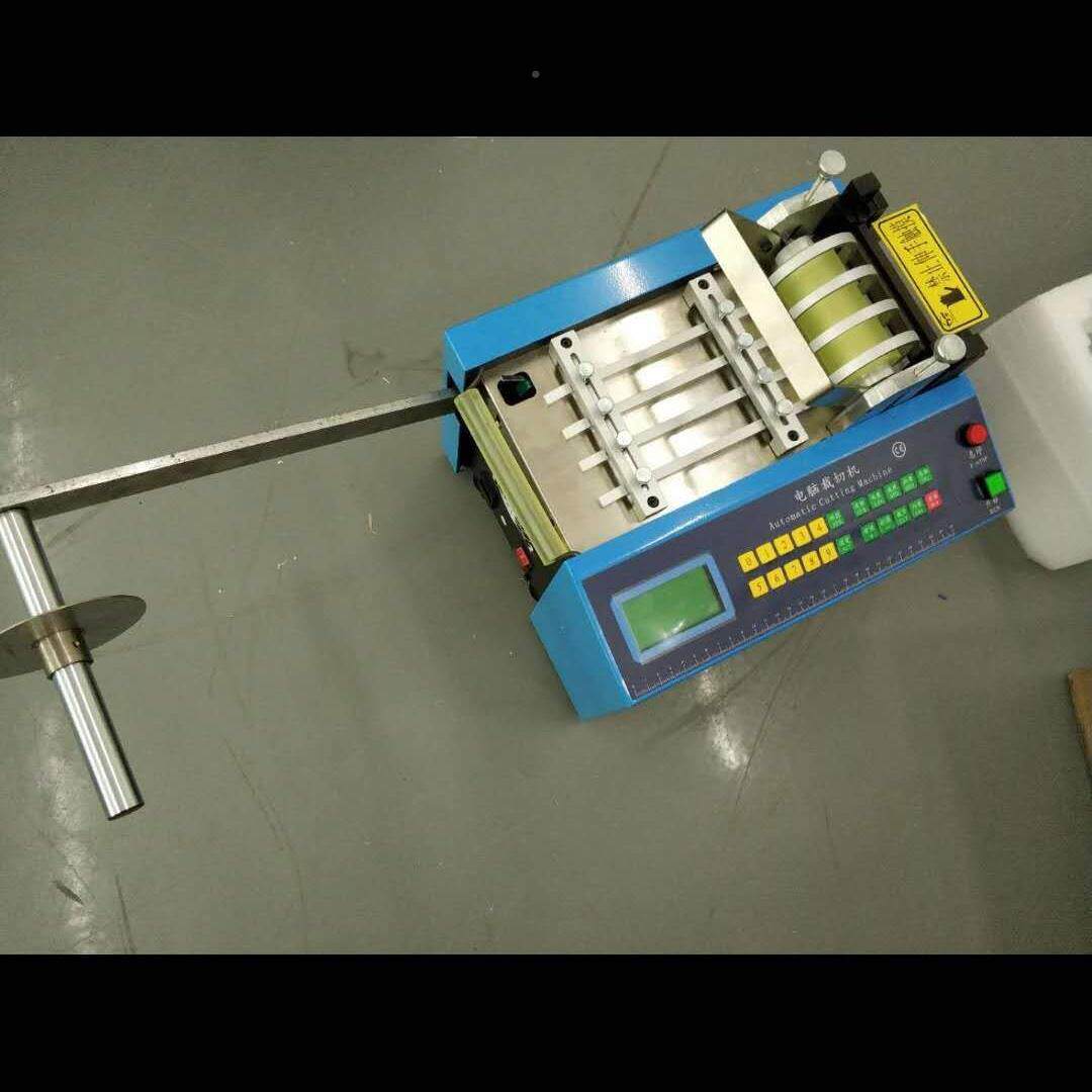 切口扁开管切管机切菱形口菱形切口热缩管管切管机扁管开撑口切机