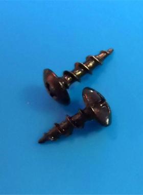 TA*14木大扁头快速牙黑色加硬现HPL货音箱具4制品紧固厨螺丝直销