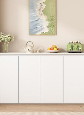 2餐边柜BRE0cm简约实木收纳极简定制极窄厨30cm房储物柜一体靠墙