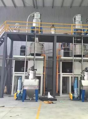 自动化中央供系统集中输送系料真除尘统75413称量配料混合空机