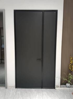 门20849客厅玻璃吊推拉极窄铝合金厨房平移室内隔轨断门联动门