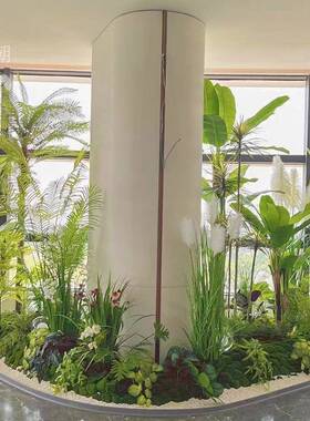 仿真绿植造植WXL101物景装饰室内外楼墙角梯下橱窗场商家居酒店过