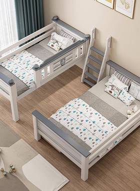 全实床木上下铺双床小户型高低床成人子母加厚两层层儿童床XEB上