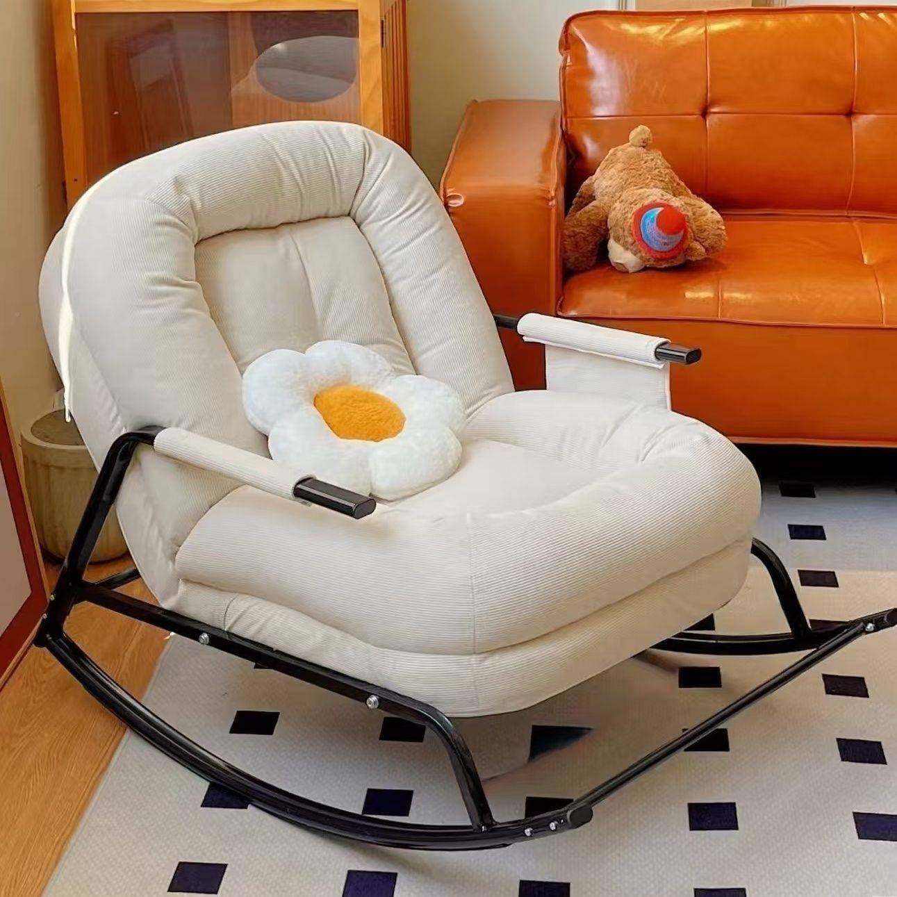 MNL懒人摇椅懒人沙发家用阳台休闲客午睡午椅子人厅网红单卧室休,住宅家具,摇椅,淘宝优惠券,粉丝福利购,淘宝优惠卷