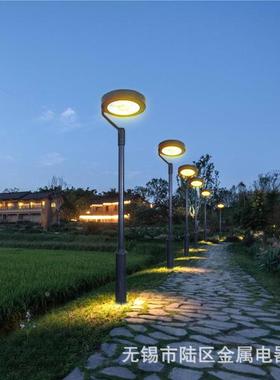 ED路灯路灯慧全铝防LSYA腐防水庭院灯单臂道花园灯智庭院灯