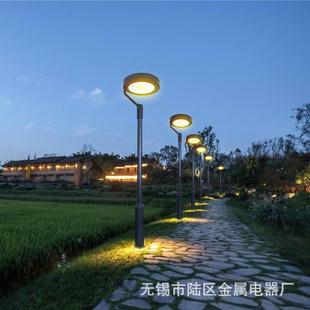 ED路灯路灯慧全铝防LSYA腐防水庭院灯单臂道花园灯智庭院灯