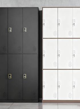 钢制拆装套更窄衣28552柜健身房色多门铁边皮储物柜员工宿舍带锁