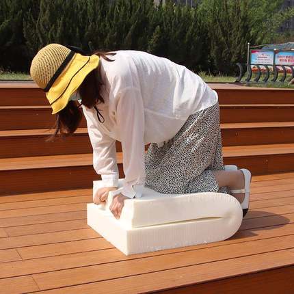 A6L定椅做户外防水坐垫台绵阶折角室外晒海藤庭院WOW卡防座沙发椅