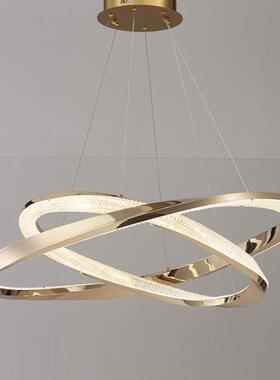 意晶式轻ZXX奢客吊灯现代简约家装用餐厅厅大主卧室房间气灯具水
