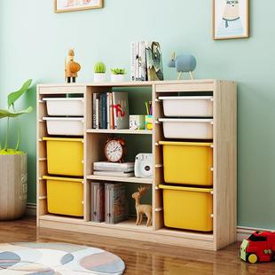置架宝物宝收纳柜落地客无品牌/厅大容量实木理收箱儿童房整幼儿