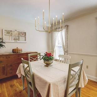 美厅3010式 村农舍复古工业风oft客卧室餐厅吧台l铁乡艺枝形吊灯