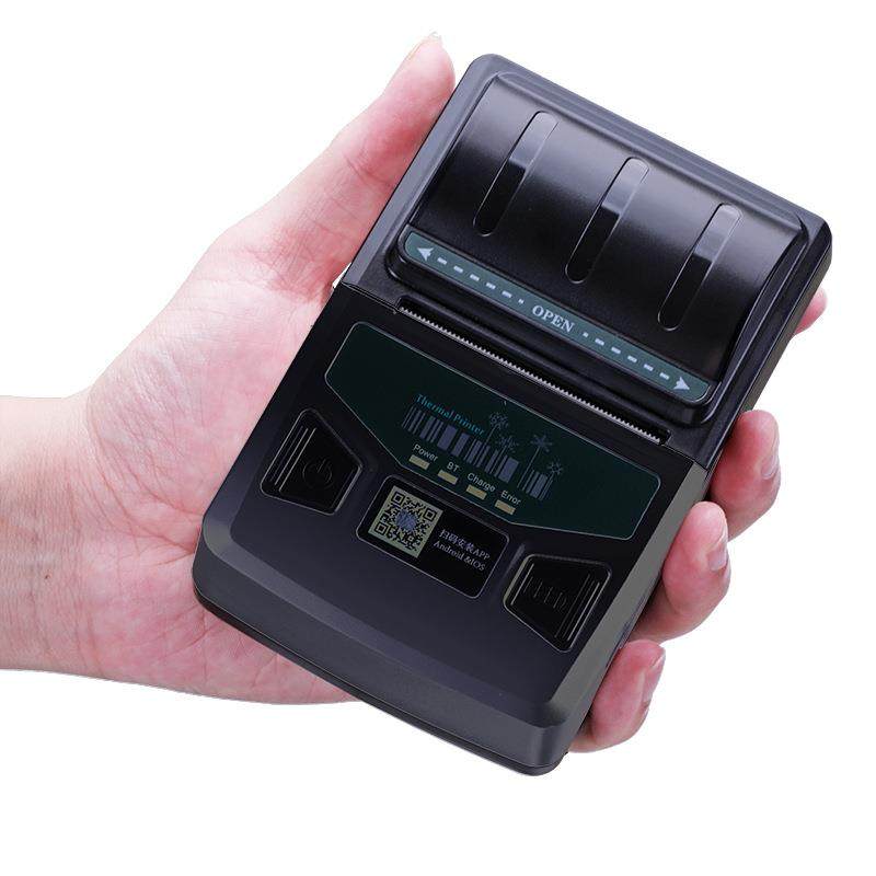 优便迩l58标签机条码携印机服装吊牌标签合格证价签不打干胶打印