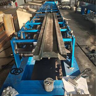 花圃围挡成型备全设自动面冷弯压型机钢压瓦彩机EZB金属板辊压机