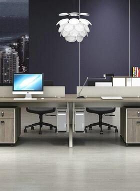 办公工室职mdfl-03员办公桌椅组合财务工位4/6人位员卡座脑职桌员