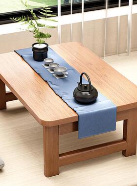 榻飘窗小桌子炕桌家用非实木榻上茶SNE几折叠桌床学习书米桌电脑