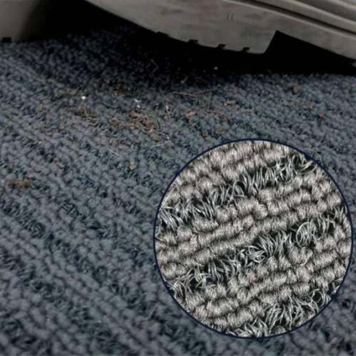 爱柯部落软丝双条0纹复硬合001地垫400型地垫滑出入口除尘吸水防