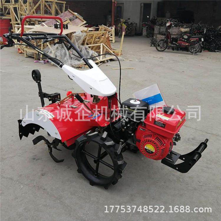 手小微耕汽EXU油动型力扶式农用松土开沟回填一体机机