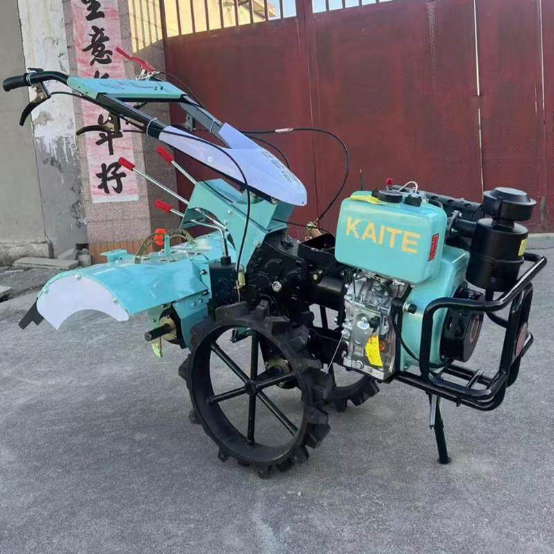 常州柴耕力油MHY土发动机微耕机四驱大马耕田松机多用途田除草机