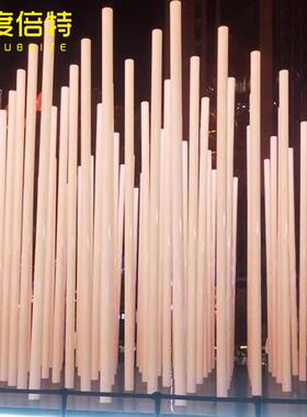 AIE管流光柱LED灯户外灯灯光互动七彩流节水柱跑马防水派对可调光