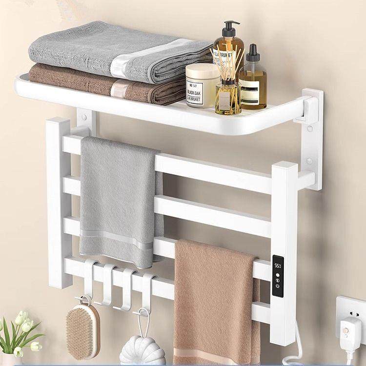 智能电加家毛太巾架免FEU打孔加热用浴室置热物架空铝浴巾架壁挂,家装主材,智能毛巾架/浴巾架,淘宝优惠券,粉丝福利购,淘宝优惠卷