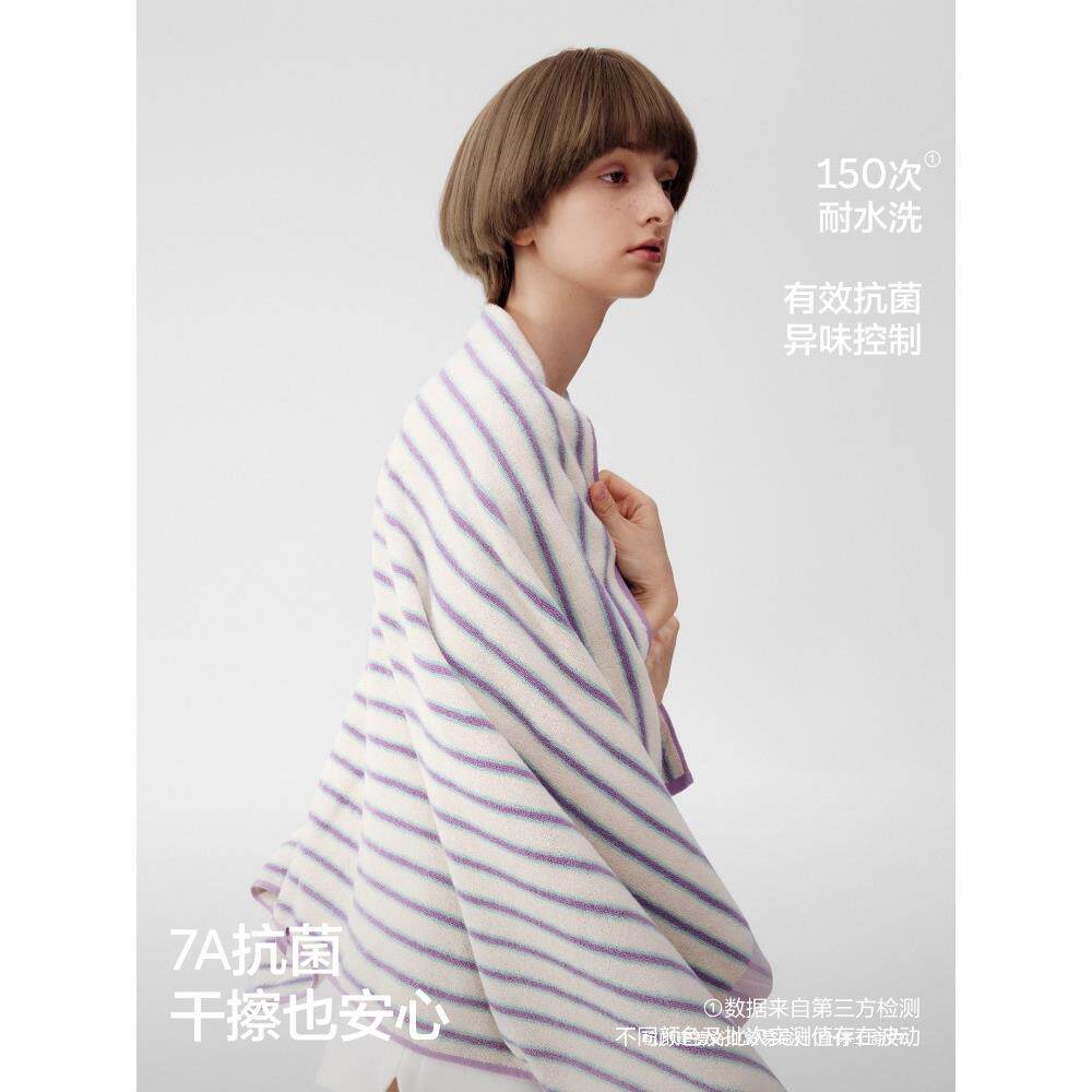 系巾女纯棉家用WIP澡加3大加浴厚男纯棉吸洗水成人男士毛巾