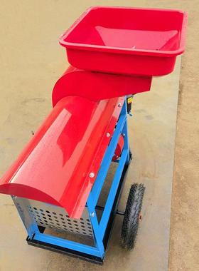 打棒子机柴电玉两用脱粒机出口柴油机款米玉打米粒机新款JUT脱玉