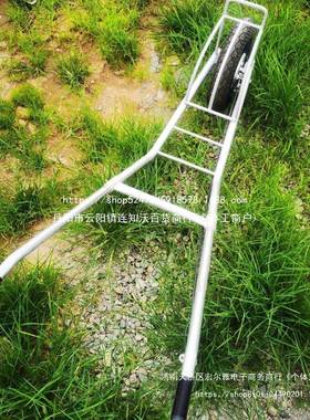 轮独手推车新款轻型运农用手推车鸡公车加厚农75853用小车手推刹