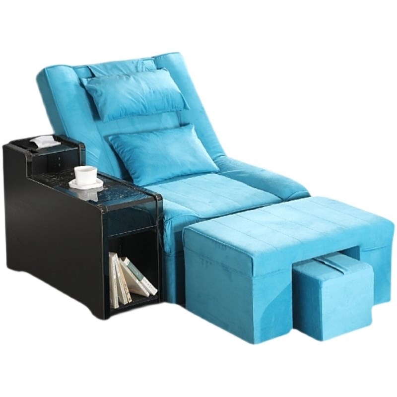 足浴沙发足疗电动沙发电动按摩床美甲美睫沙发躺椅泡脚采耳修脚床