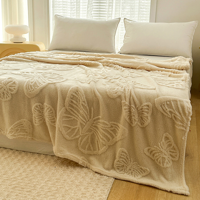 新款珊瑚绒毛毯午睡办公室盖毯单人学生宿舍小毛毯绒毯子床上用