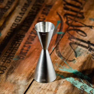 科迪顺含刻度一体成型量酒器酒吧调酒工具不锈钢酒具量杯盎司杯