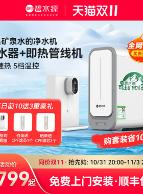 碧水源 可出矿泉水的净水机管线机组合套装净水器家用直饮过滤器