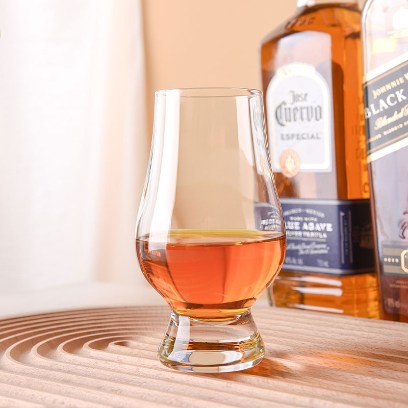 单一麦芽谷物闻香杯专业品监威士忌杯矮脚杯纤薄高透品酒会试饮杯