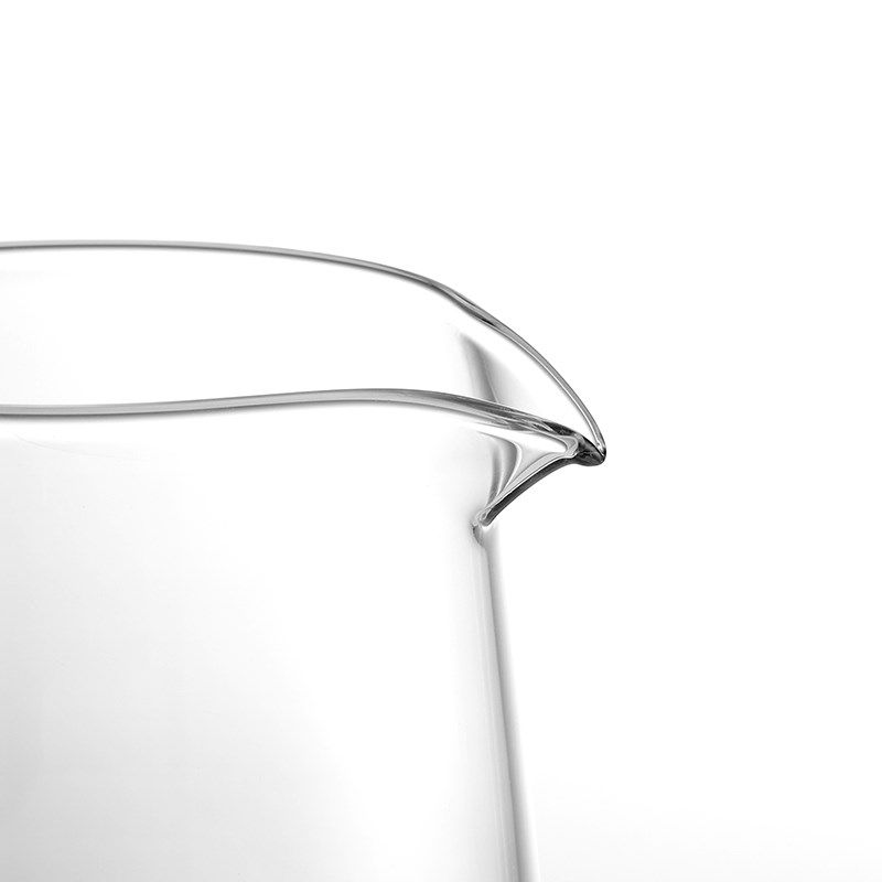 天福茗茶 与侣同行茶海 玻璃耐高温简约高端公道杯功夫茶具300ml