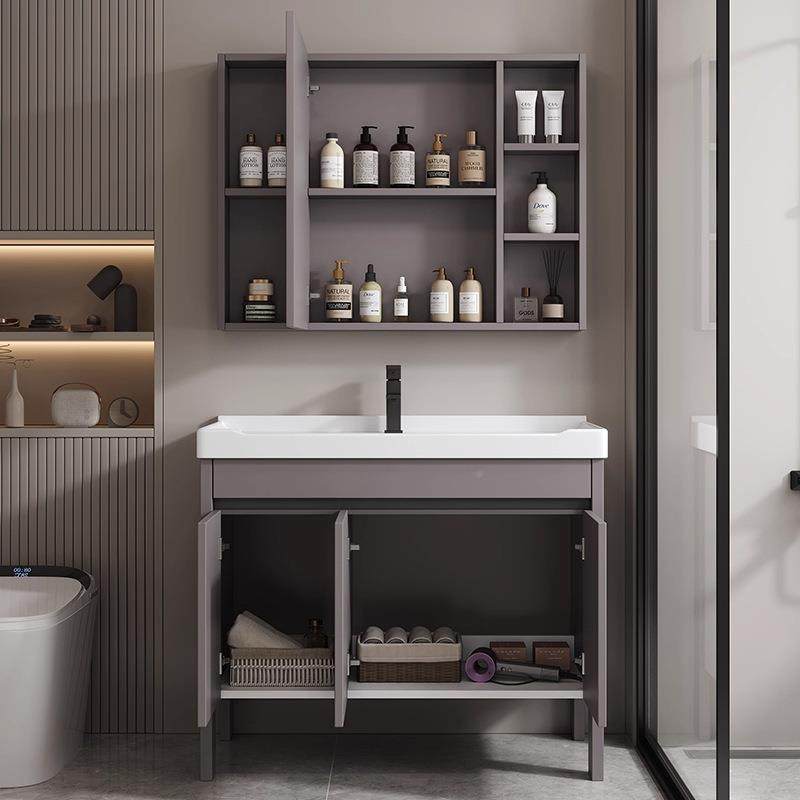 落地洗304陶不锈钢室柜组合151阳台卫生间一体瓷洗漱脸洗衣浴台盆,家装主材,浴室柜,淘宝优惠券,粉丝福利购,淘宝优惠卷